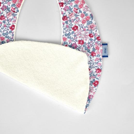 bandana bib rose grenadine