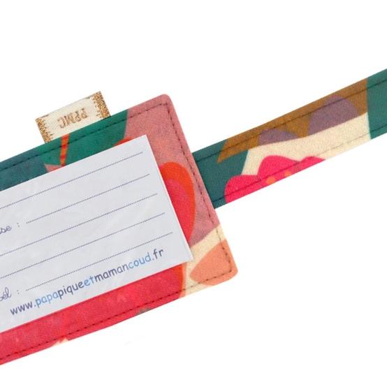 Luggage Tag fleurs des iles
