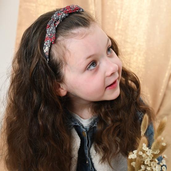 bow headband jardin d'aurore