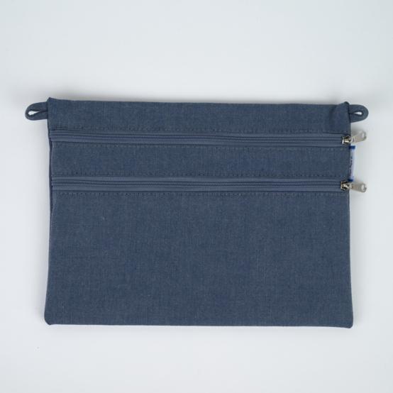Aloïs flat pouch jean back