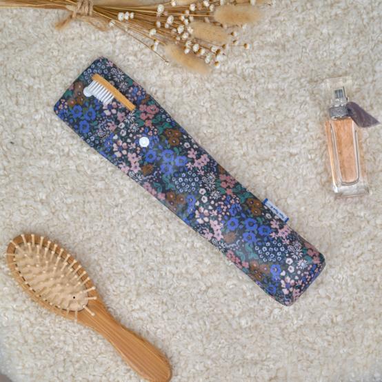 Toothbrush bag monet lilas