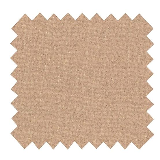 Cotton Fabric gaze pailletée camel
