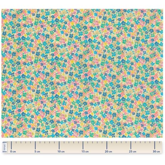 Jersey fabric pâquerette vintage