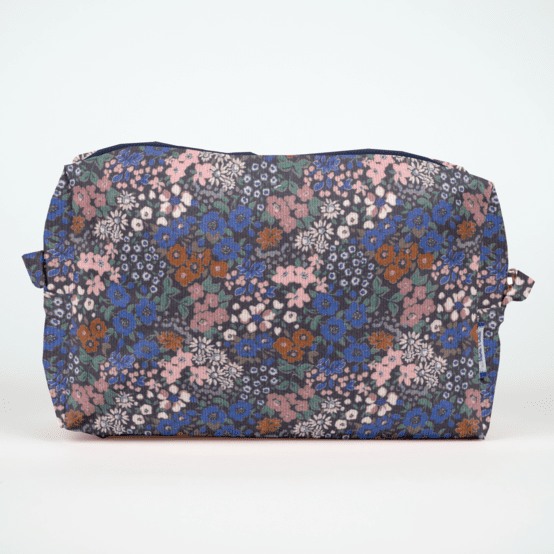 Rectangular toiletry bag monet lilas