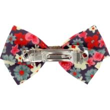 Double cross bow hair slide small tapis rouge