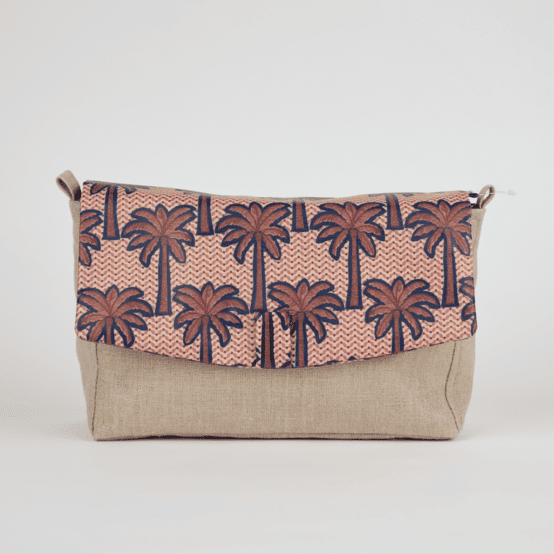Flap of shoulder bag palmeraie