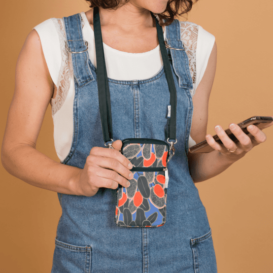 Length removable strip  suédine vert foncé