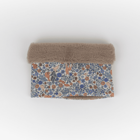 Children fur scarf snood comptine enchantée