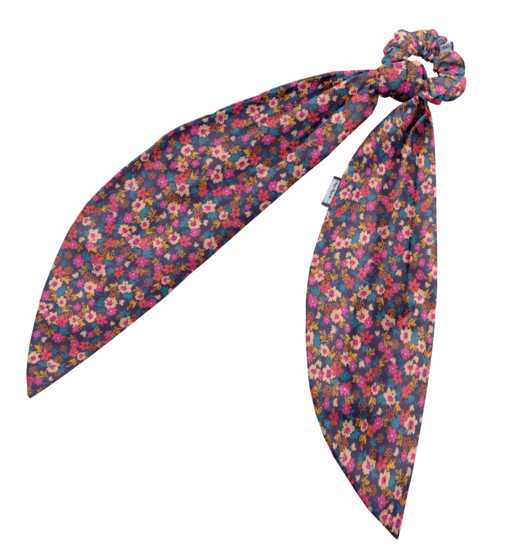 Long tail scrunchie hippie fleurie