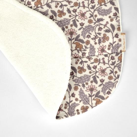 Coated fabric bib rêve de jasmin