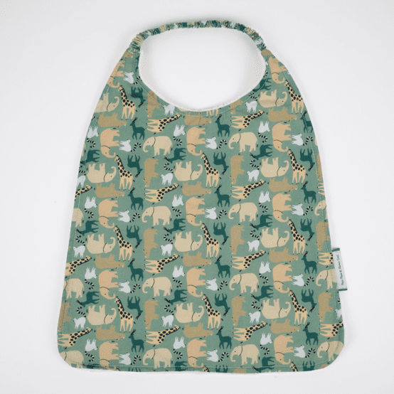 Elastic napkin child safari kaki