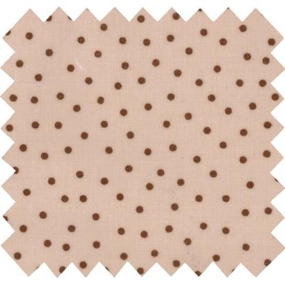 Coated fabric pink coppers spots