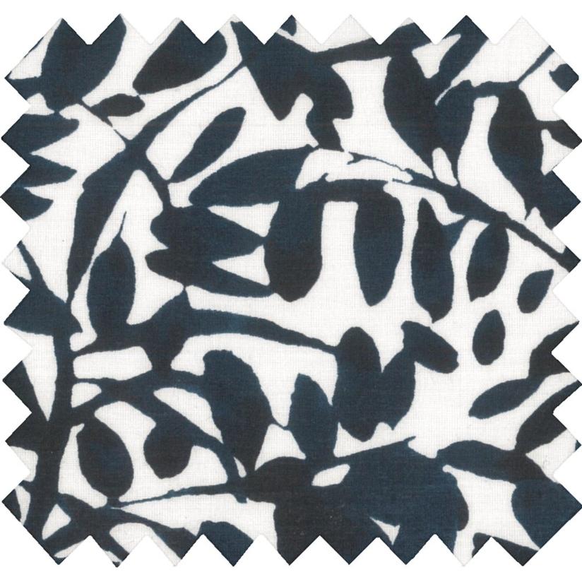 Coated fabric chinese ink foliage 