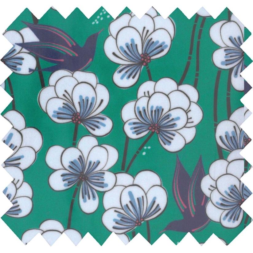 Coated fabric ex2247 green heaven