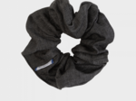 Scrunchie black denim