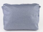 Large shoulder bag base iridescent denim