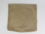 Square flap of saddle bag  gold large corduroy