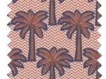 1 m fabric coupon palmeraie