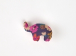 Elephant clip hippie fleurie