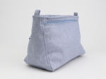 Base of shoulder bag iridescent denim