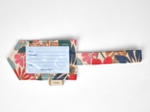 Luggage Tag cerise en fleur