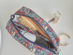 Rectangular toiletry bag jardin d'aurore
