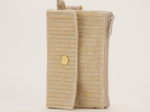 Mini coin purse pouch gold large corduroy
