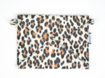 Medium envelope pocket leopard