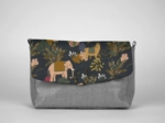 Flap of shoulder bag eden indien