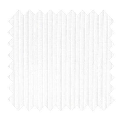 Jersey fabric white ribbed jersey