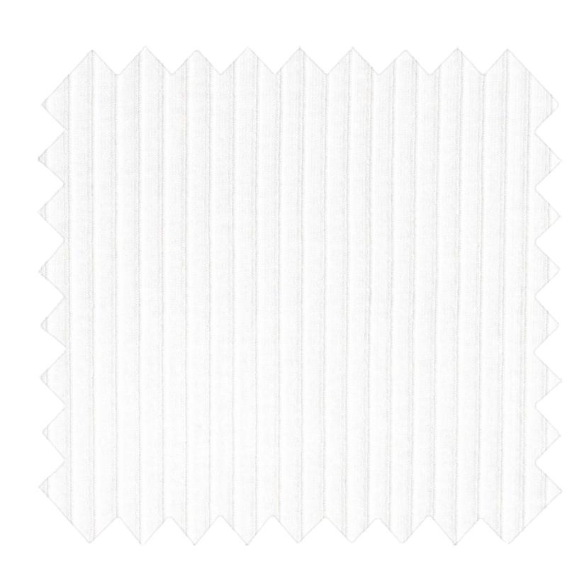 Jersey fabric white ribbed jersey