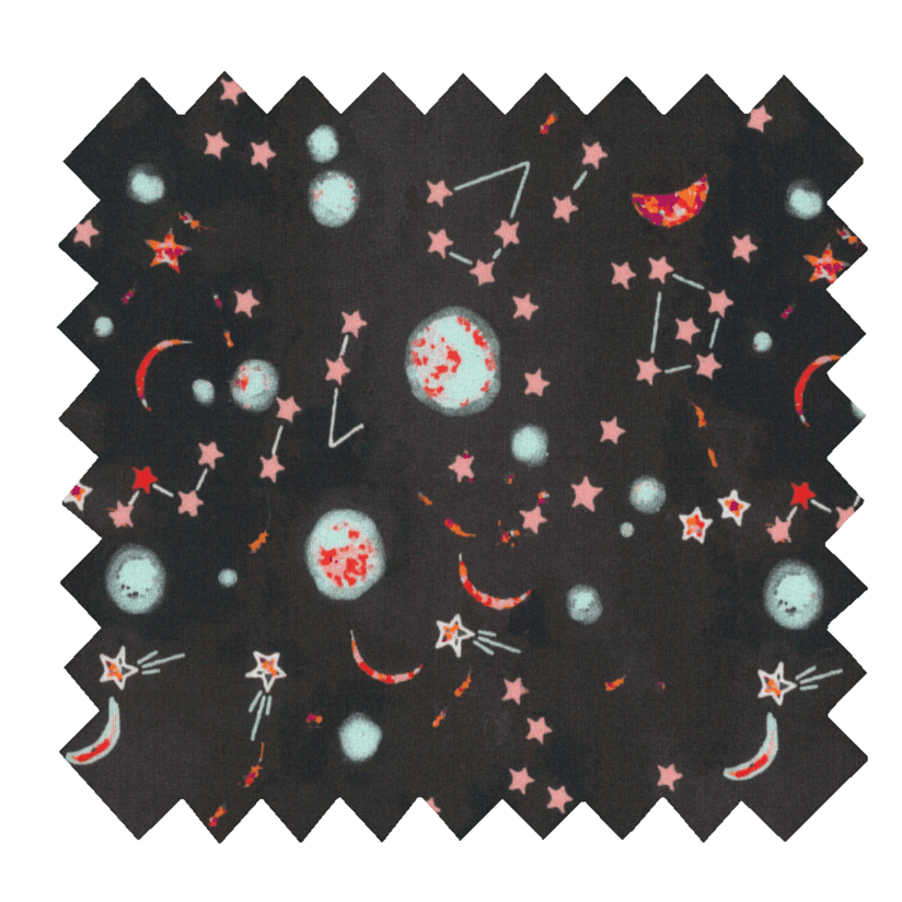 Cotton fabric constellations