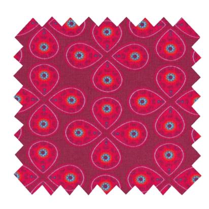 Jersey fabric Red clover