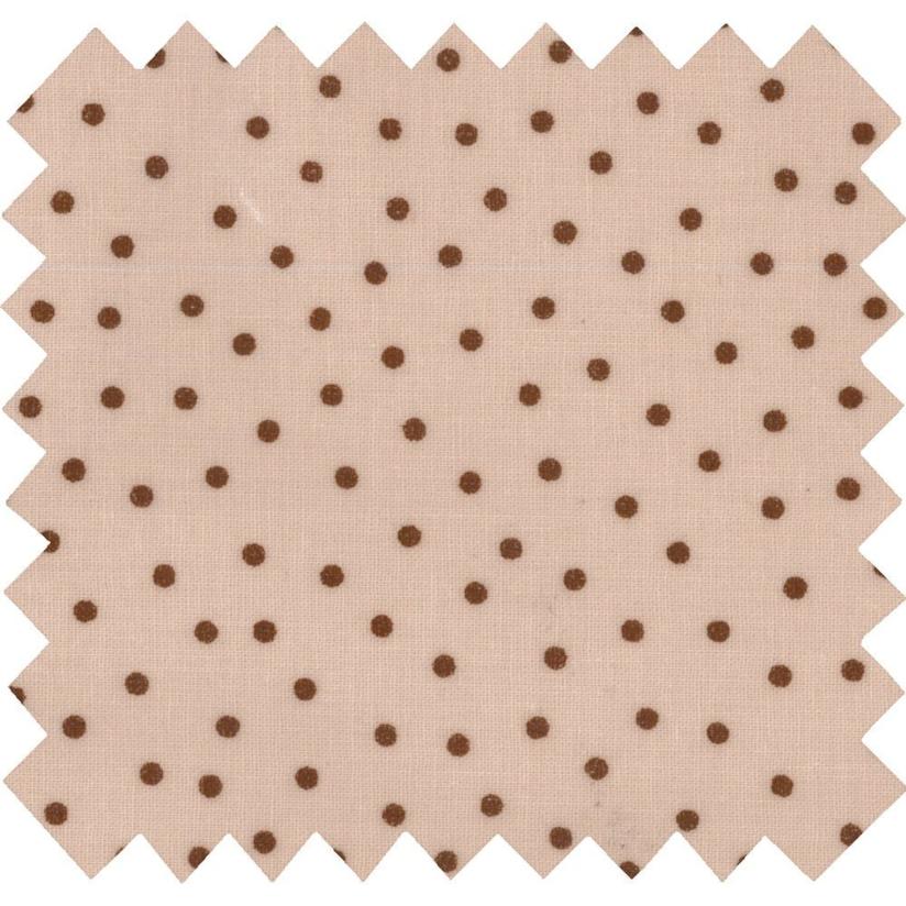 Coated fabric pink coppers spots