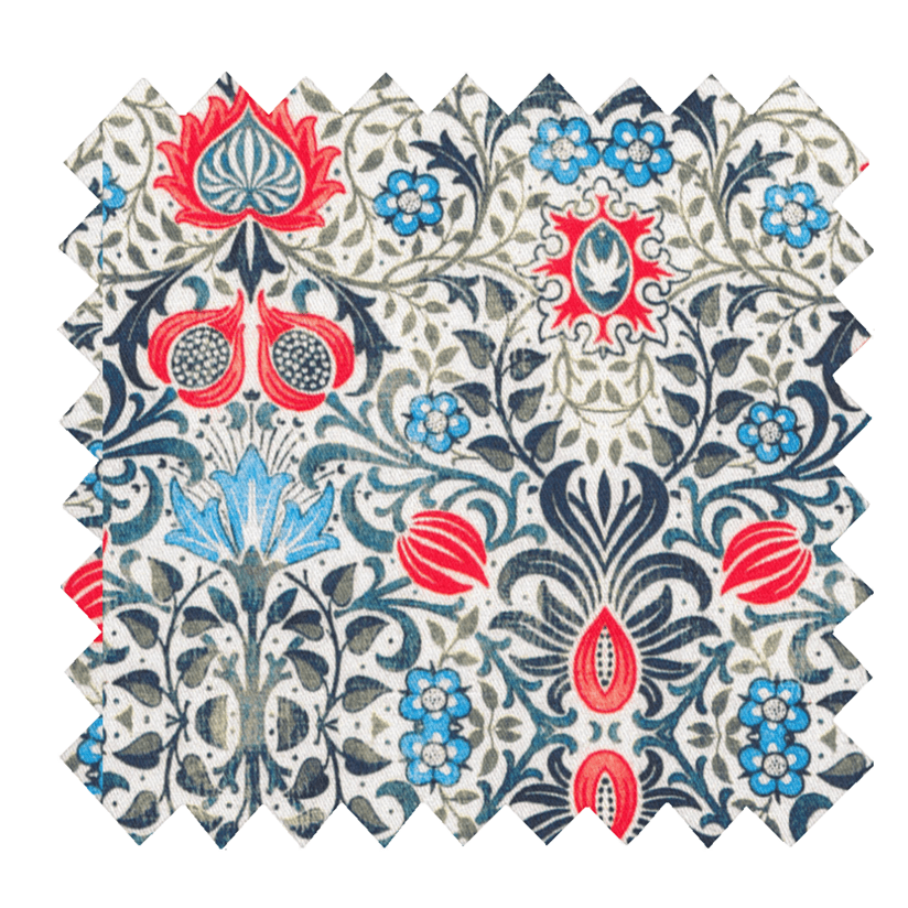 Cotton fabric azulejos