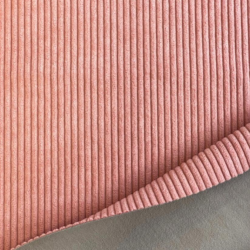 Velvet fabrics blush pink corduroy