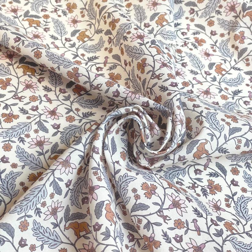 Cotton fabric rêve de jasmin