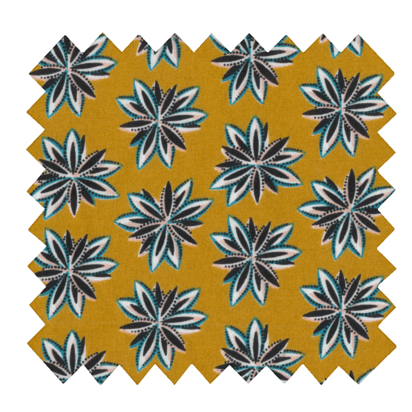 Cotton fabric aniseed star