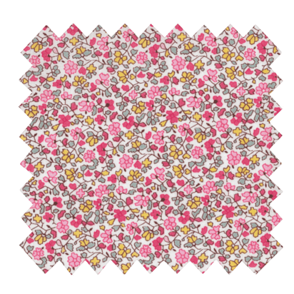 Cotton fabric pink jasmine