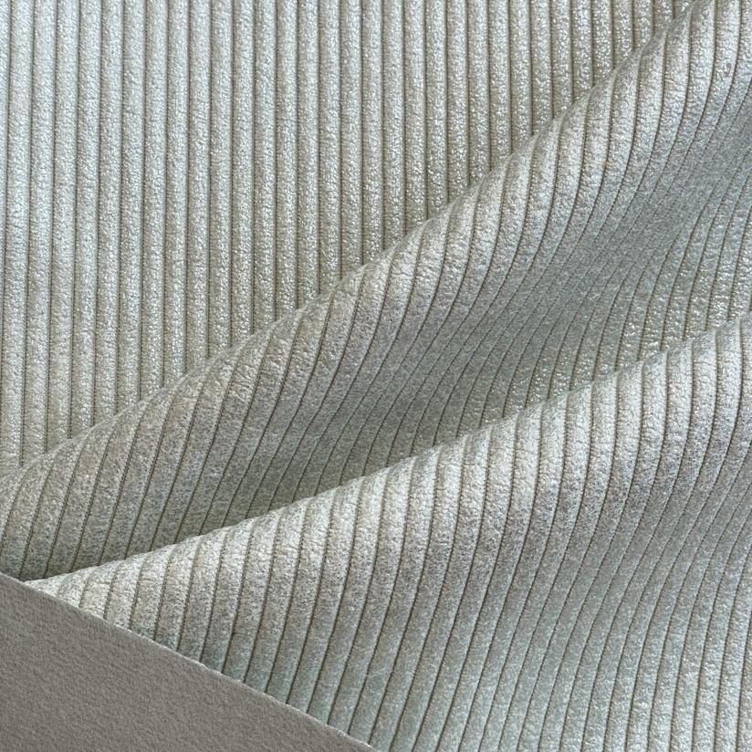 Velvet fabrics silver large corduroy