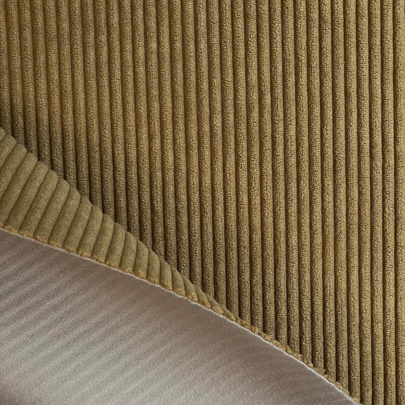 Velvet fabrics brown large corduroy