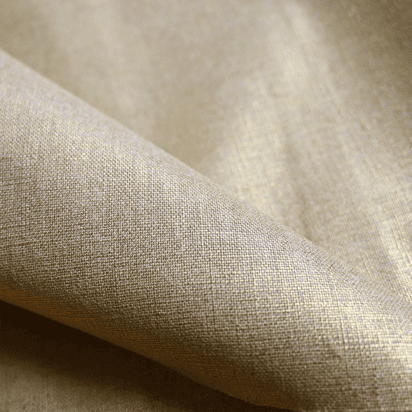 Coated fabric golden linen