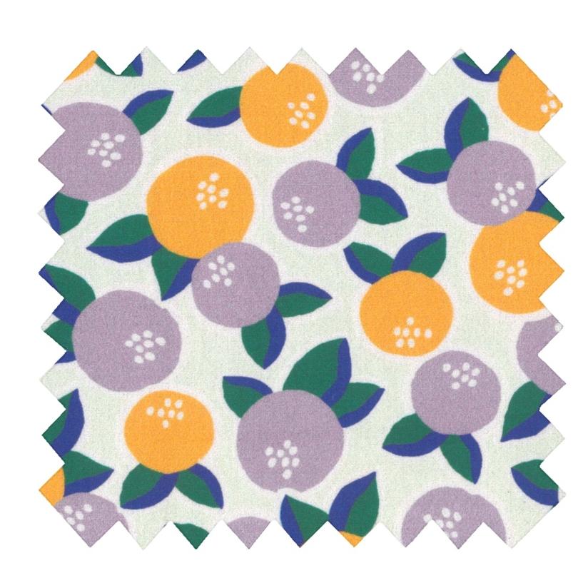 Cotton fabric ex2303 citrus pop lilac