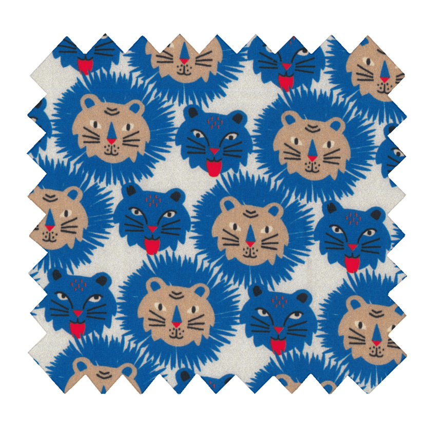 Cotton fabric roar