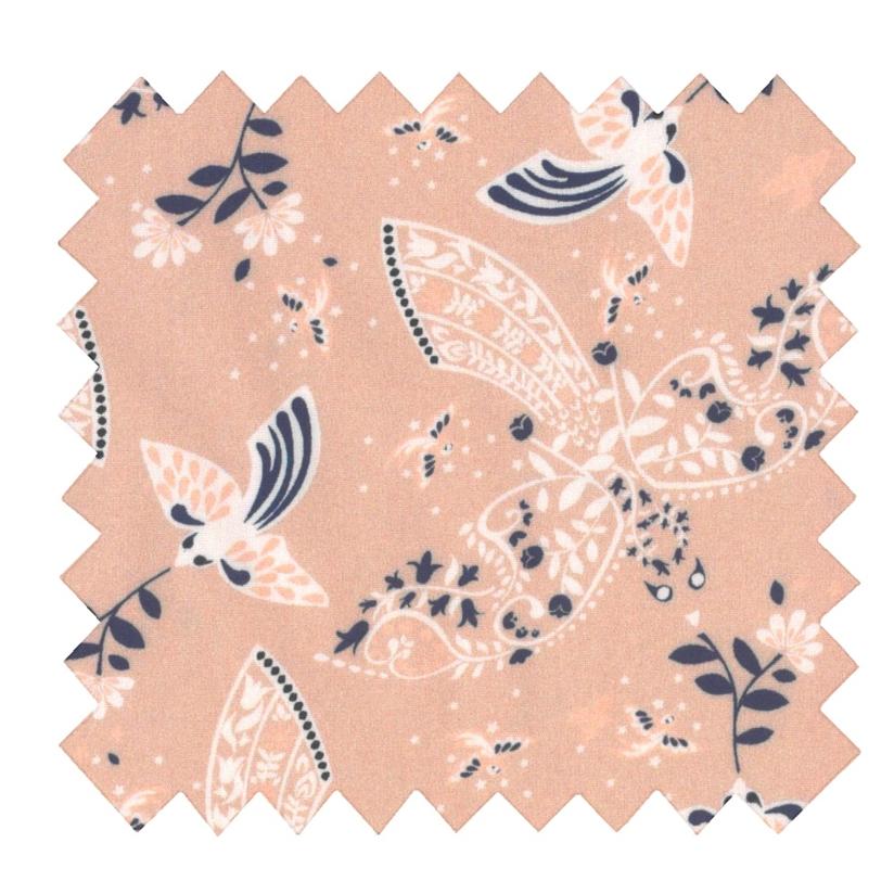 Cotton fabric oiseau bandana