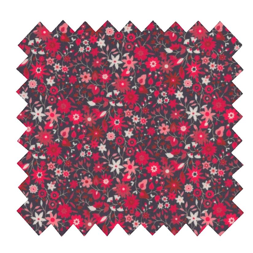 Cotton fabric ex2481 red seventies