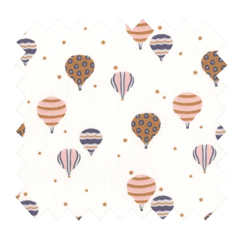 Cotton fabric montgolfiere