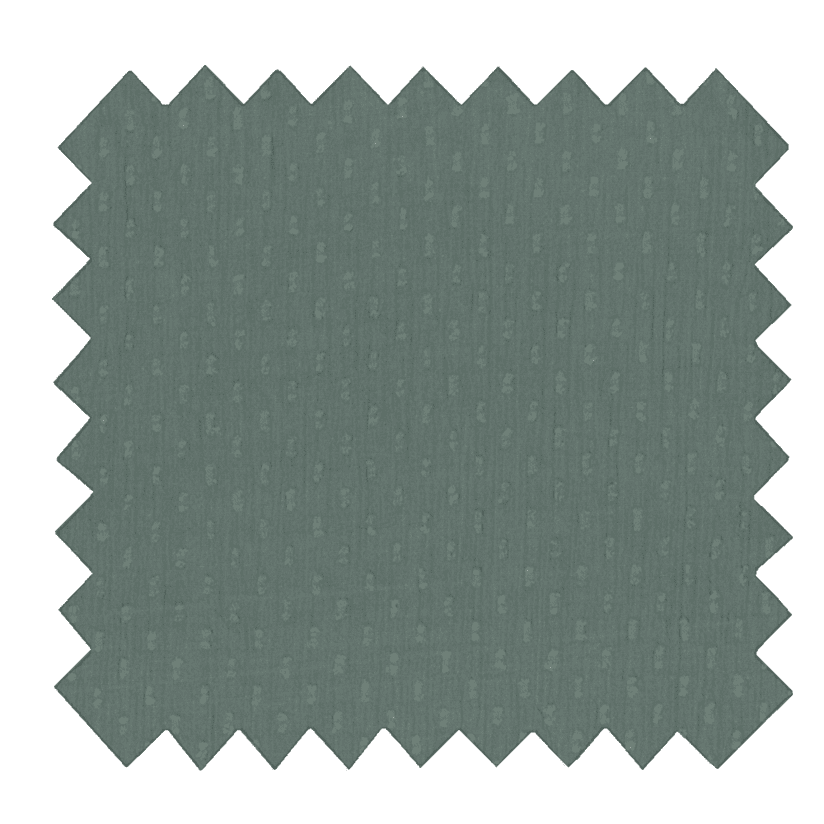 Cotton fabric green gauze