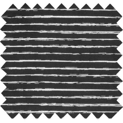 Jersey fabric tracé noir et blanc