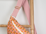 Wide shoulder strap vieux rose
